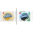 thumbnail image 1 of OREO Gluten Free Mint Creme Chocolate Sandwich Cookies 12.47 oz & Gluten Free Golden Sandwich Cookies 12.08 oz, 1 of 5