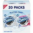 thumbnail image 1 of OREO Gluten Free Original & Double Stuf Chocolate Sandwich Cookies Variety Pack, 20 Snack Packs, 1 of 8