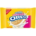thumbnail image 1 of OREO Golden Double Stuf Sandwich Cookies, 15.25 oz, 1 of 15