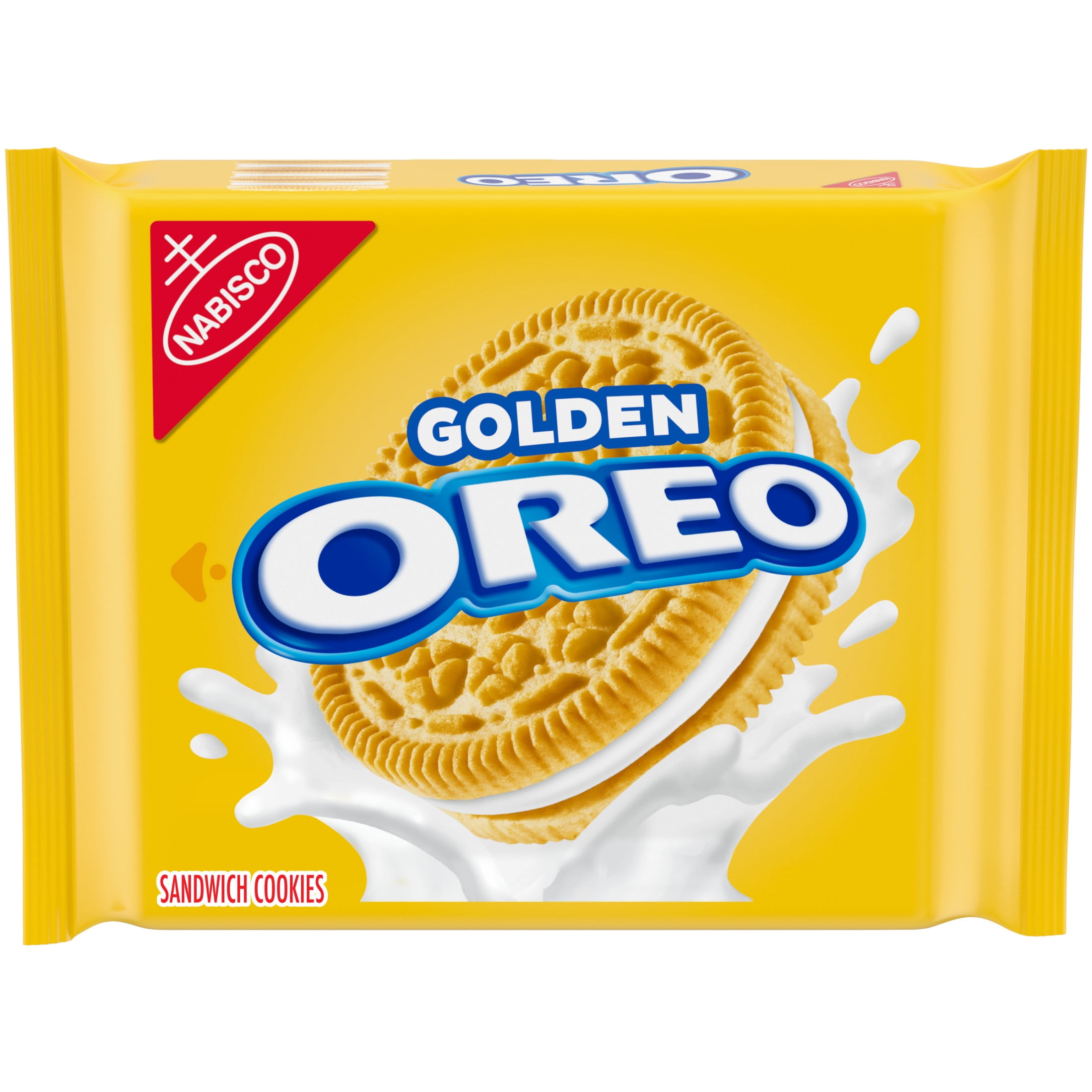 OREO Golden Sandwich Cookies, 13.29 oz - Walmart.com