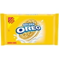 thumbnail image 1 of OREO Golden Sandwich Cookies, Baked, Family Size, 3.1 oz, Plastic Tray, 1 of 13