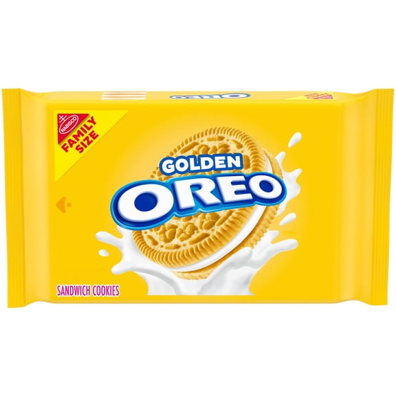 OREO Golden Sandwich Cookies  Family Size (Pack of 10)