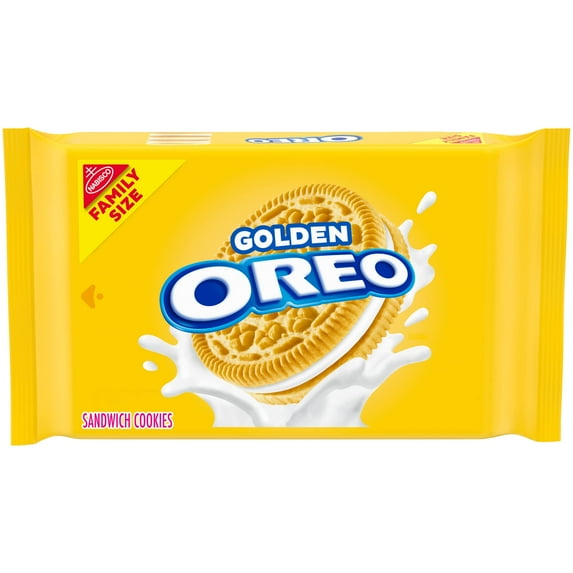 OREO Golden Sandwich Cookies Family Size (Pack of 8)