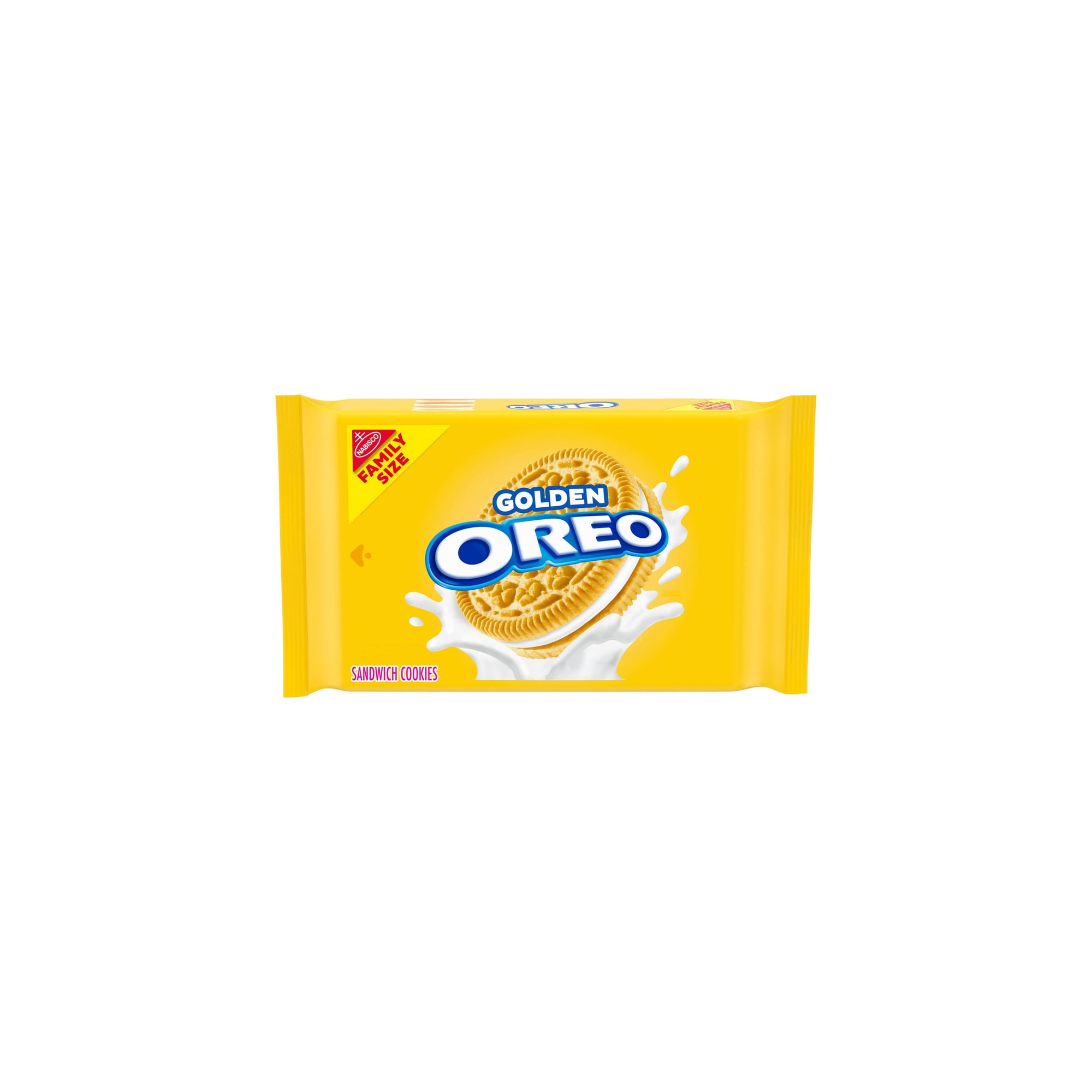 OREO Golden Sandwich Cookies  Family Size (Pack of 3)