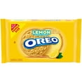 thumbnail image 1 of OREO Lemon Creme Sandwich Cookies, Baked, Family Size, 20 oz, 1 of 14