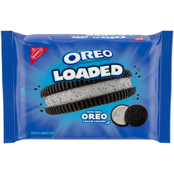 OREO Loaded Chocolate Sandwich Cookies, 13.37 oz