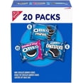 thumbnail image 1 of OREO Lovers Variety Pack, Minis, Double Stuf Sandwich Cookies, Cakesters Soft Snack Cakes, 20 ct, 1 of 1