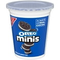 thumbnail image 1 of OREO Minis Chocolate Sandwich Cookies, 3.5 oz Snack Cup, 1 of 19
