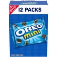 thumbnail image 1 of OREO Mini Chocolate Sandwich Cookies, 12 Snack Packs, 1 of 17