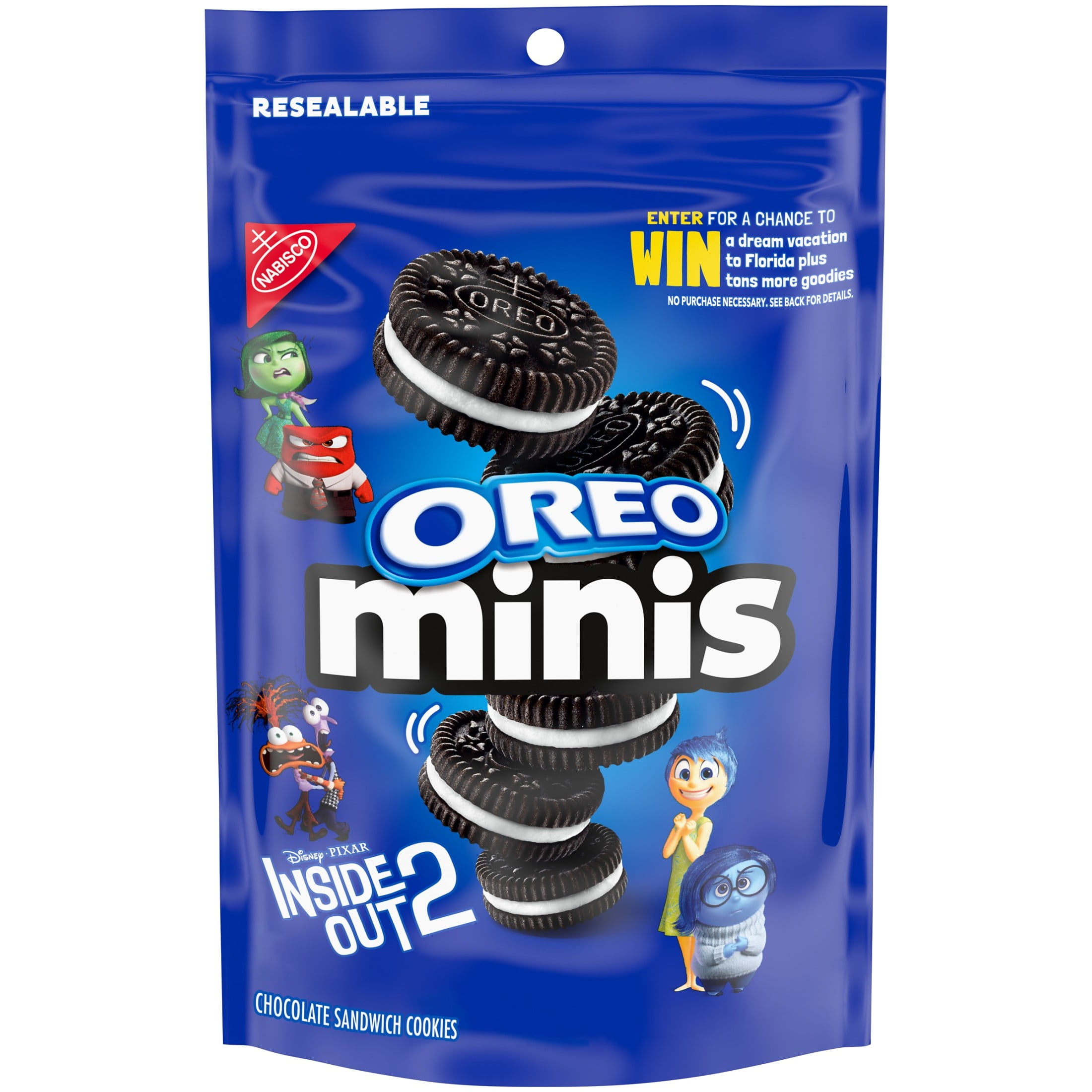 OREO Minis Chocolate Sandwich Cookies, 8 oz