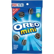 OREO Mini Chocolate Sandwich Cookies, Big Bag, 3 oz