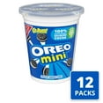 thumbnail image 1 of OREO Mini Chocolate Sandwich Cookies, Go-Paks, 12 - 3.5 oz Cups, 1 of 15