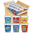 thumbnail image 1 of OREO Mini Cookies, CHIPS AHOY Mini Cookies, RITZ Bits Cheese Crackers, Teddy Grahams Honey, Nutter Butter Bites, Mini Nilla Wafers Cookies Go-Cup Variety Pack, 14 Go-Cups, 1 of 6