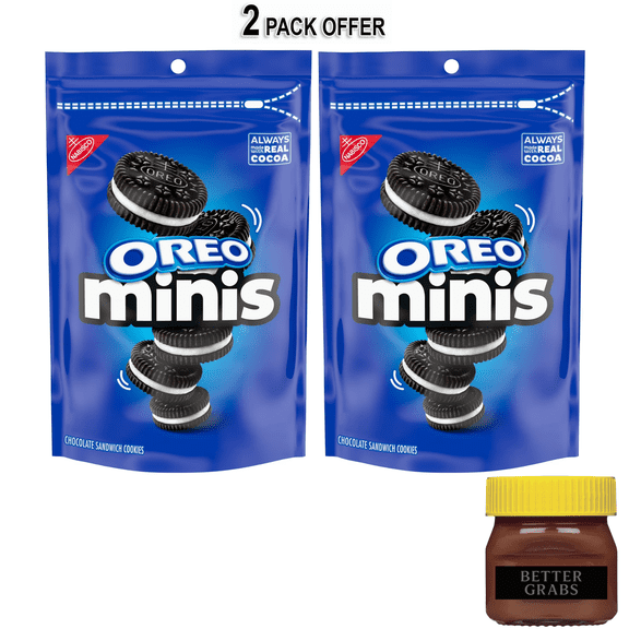 OREO Minis Chocolate Sandwich Cookies, 8 Oz