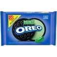 thumbnail image 1 of OREO Mint Creme Chocolate Sandwich Cookies, Family Size, 18.71 oz, 1 of 20