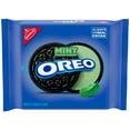 thumbnail image 1 of OREO Mint Creme Sandwich Cookies, 14.03 oz, 1 of 19