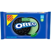OREO Mint Flavored Creme Chocolate Sandwich Cookies, Family Size, 20 oz