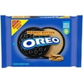 thumbnail image 1 of OREO Peanut Butter Creme Chocolate Sandwich Cookies, Family Size, 17 oz (Pack of 4)., 1 of 4
