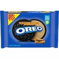 OREO Peanut Butter Flavor Creme Chocolate Sandwich Cookies Family Size
