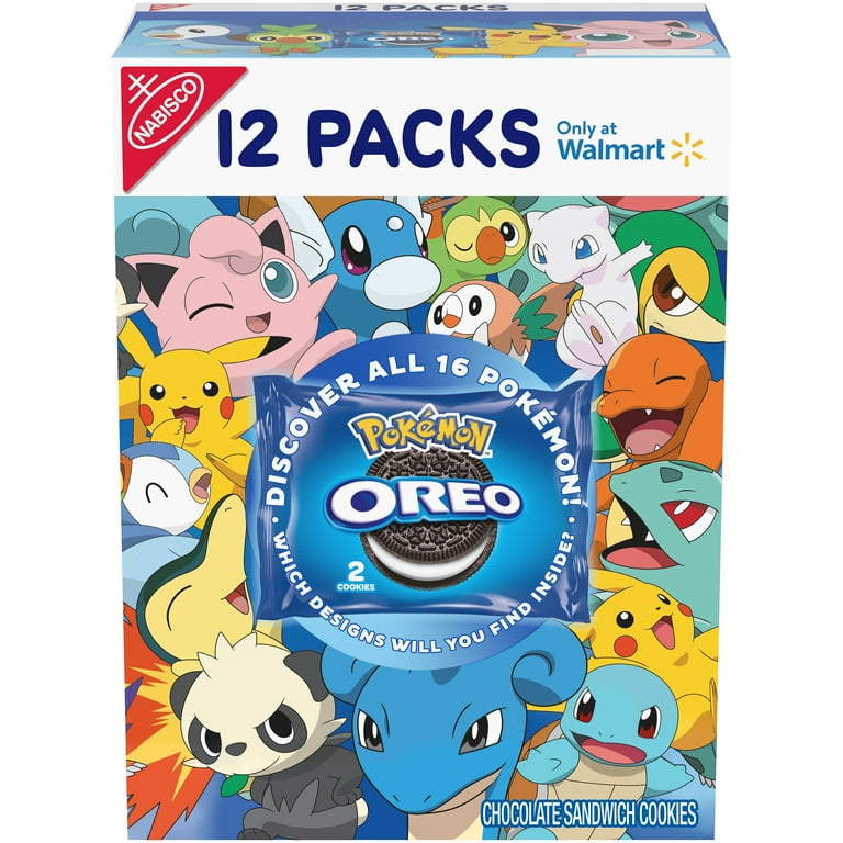 クロミ　スヌーピー　ポケモン OREO Pokémon Themed Chocolate Sandwich Cookies, Limited Edition