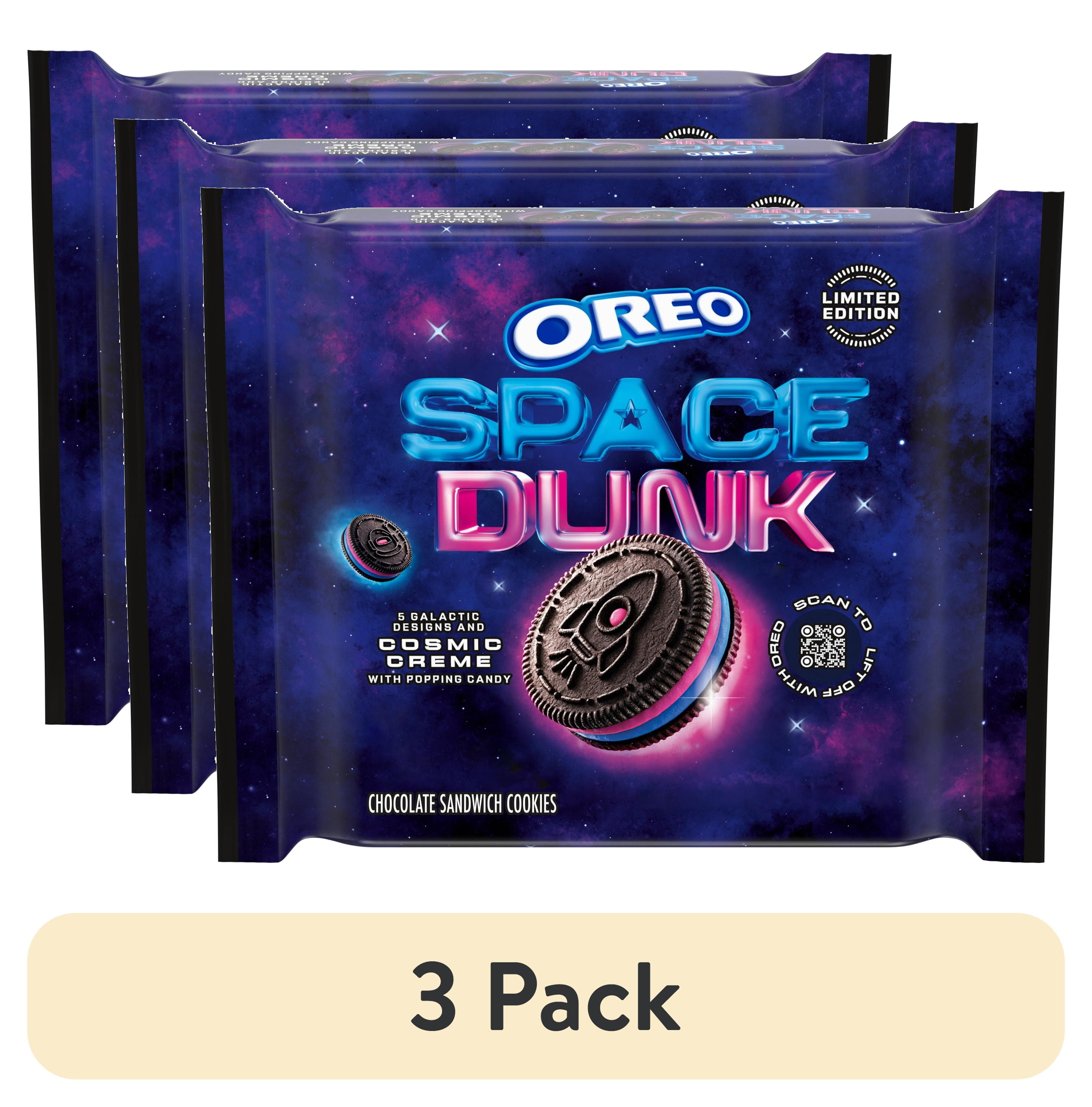 (3 pack) OREO Space Dunk Chocolate Sandwich Cookies, Limited Edition ...