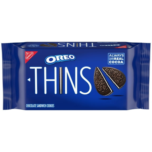 OREO Thins Chocolate Sandwich Cookies, 9.21 oz
