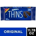 thumbnail image 1 of Oreo Thins Chocolate Sandwich Cookies, Family Size, 11.78 Oz Packaging May Vary - Pack of 3, 1 of 4