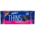 thumbnail image 1 of OREO Thins Extra Stuf Chocolate Sandwich Cookies, Family Size, 12.33 oz, 1 of 17