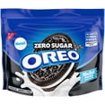 thumbnail image 1 of OREO Zero Sugar Chocolate Sandwich Cookies, 10 Snack Packs (2 Cookies Per Pack), 1 of 5