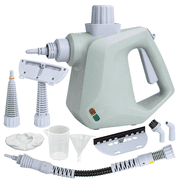 ORFELD 1000W Handheld Steam Cleaner for Home, Powerful 248 F Multi Surface Steam Cleaner with 9 Accessories, 400ml Pressurized Steamer for Deep Cleaning Tile, Grout, Showers, Bathrooms, Kitchens