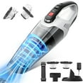 thumbnail image 1 of ORFELD Cordless Handheld Vacuum, 12Kpa 40mins Hand Vacuum Cleaner for Home Pet Hair Portable New, H11, 1 of 16