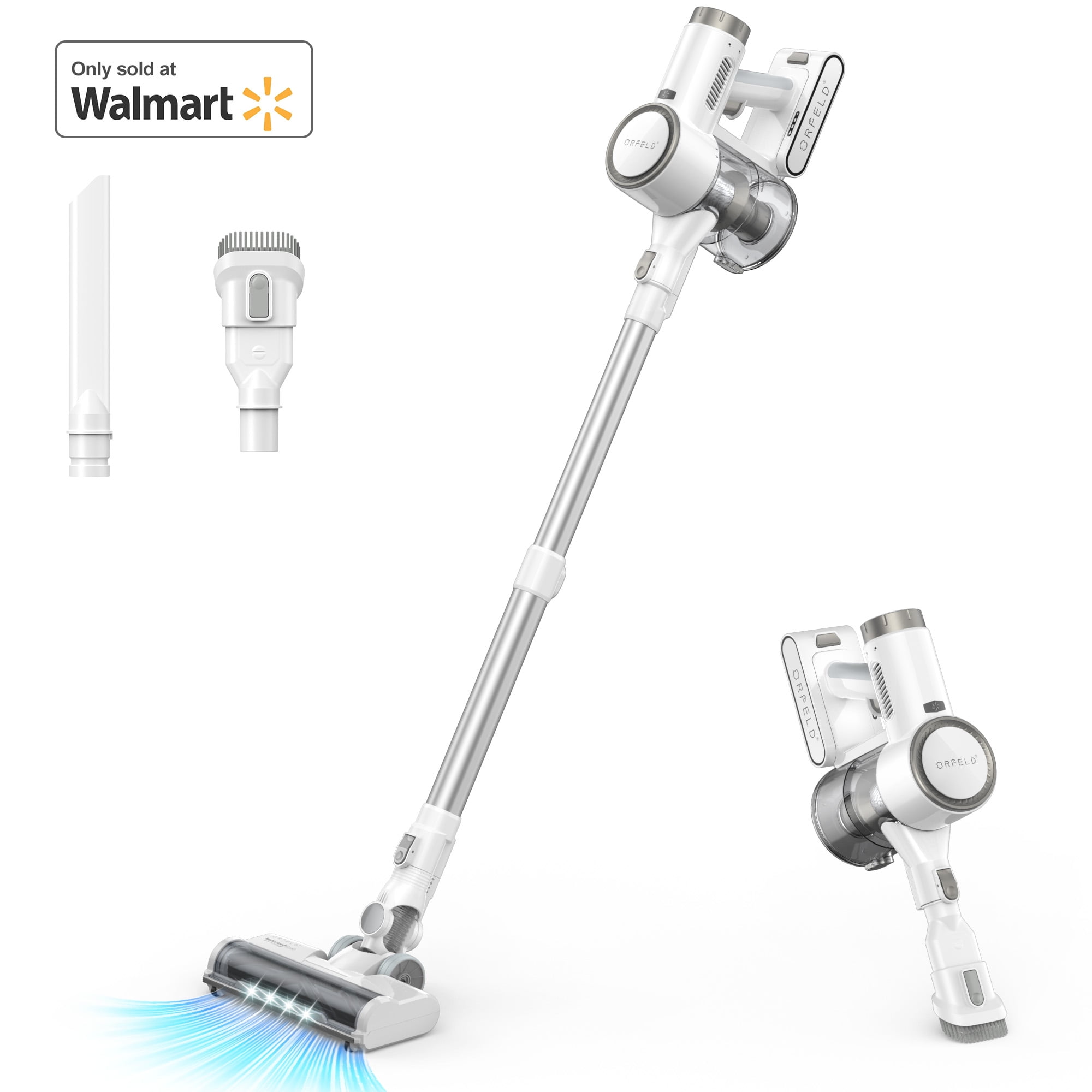 ORFELD Cordless Vacuum Cleaner, 35Kpa Stick Vacuum Max 60 Mins Vacuum Cleaners for Floor Carpet, V30
