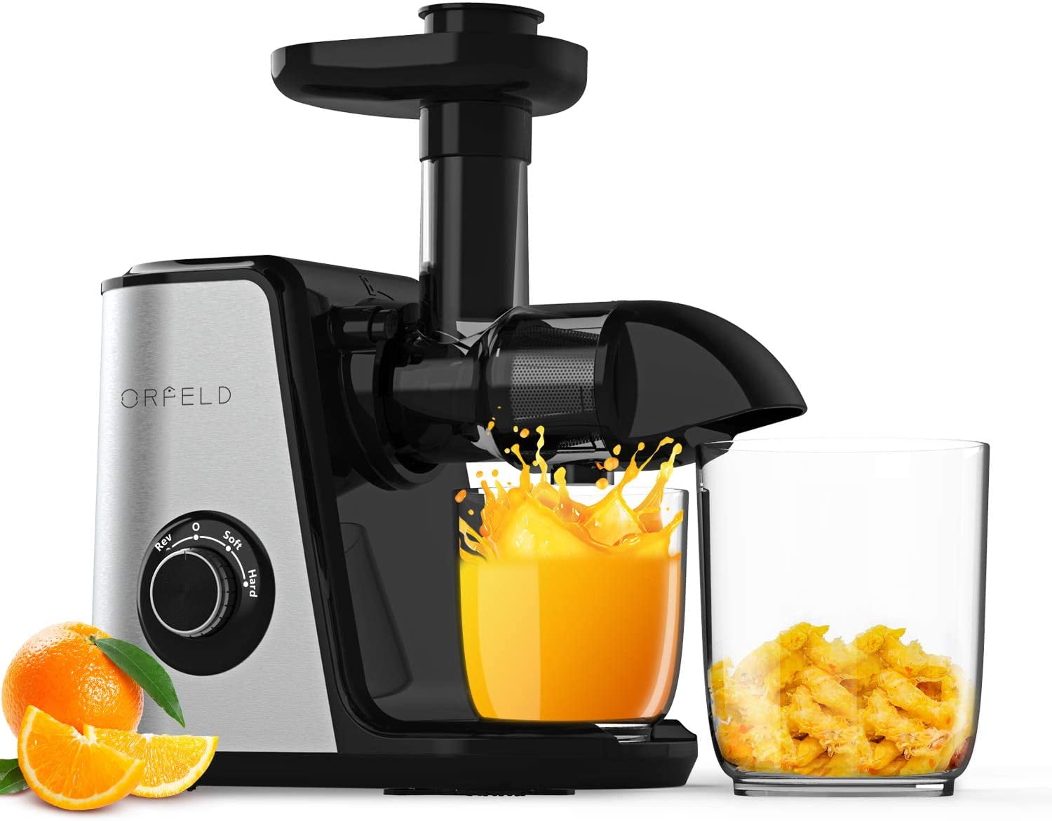 ORFELD Juicer Machine Masticating for Vegetables and Fruits Cold Press