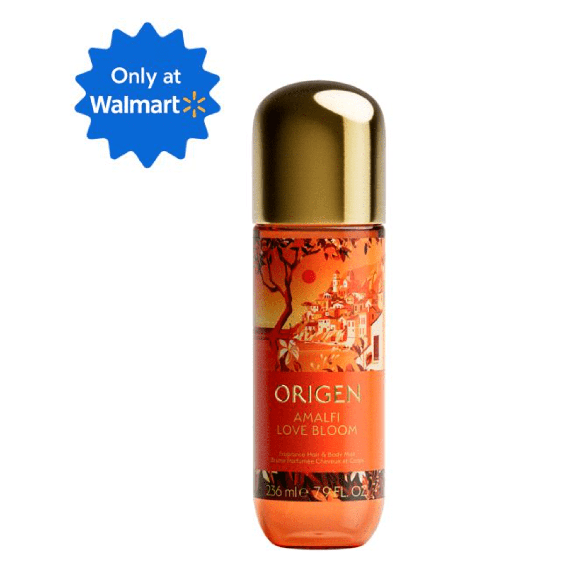 アイドル Perfume Origen Yucatan Midnight Amber Hair and Body Mist, Vibrant