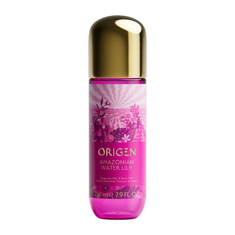 ORIGEN, Water Lily Hair and Body Mist, Fresh Floral Citrus