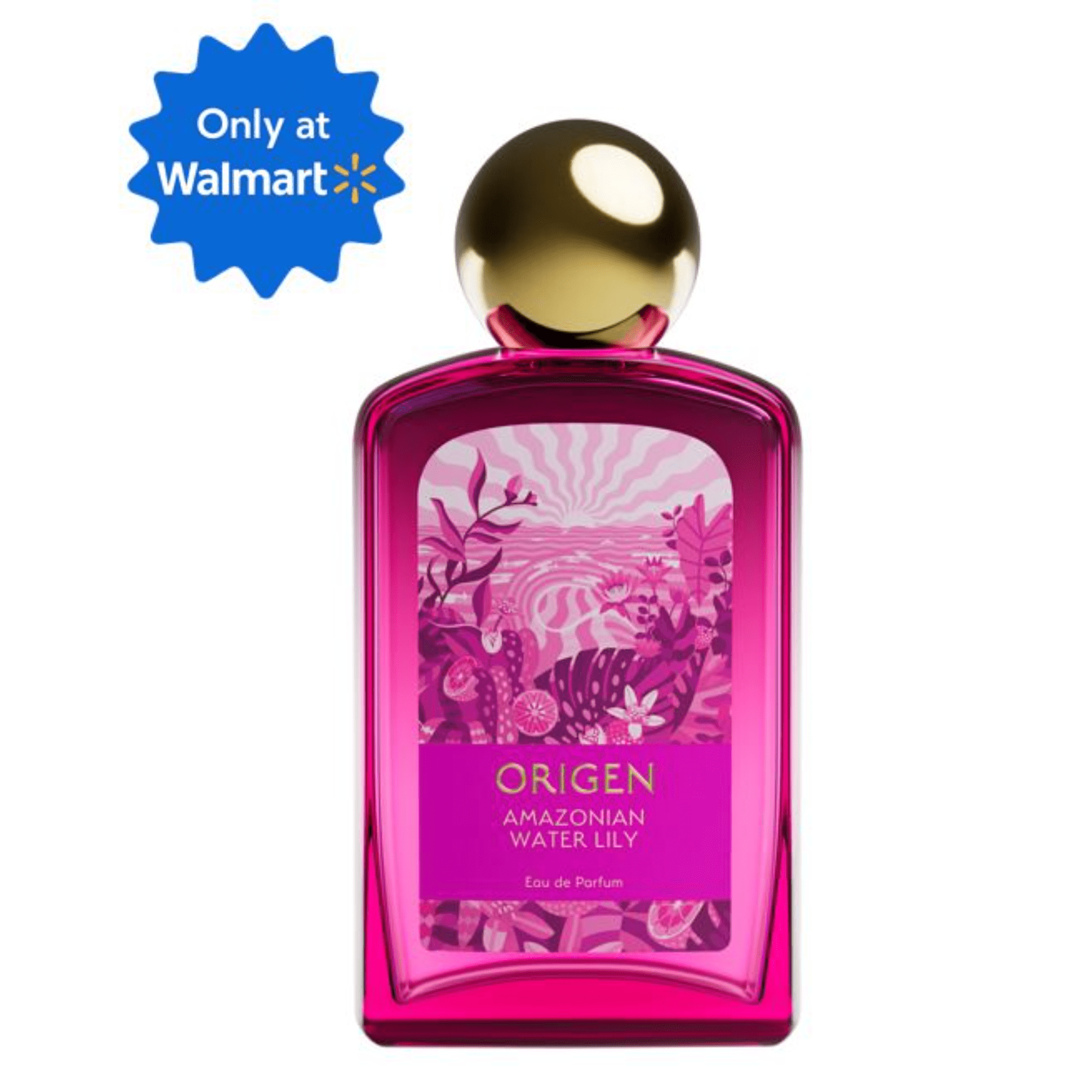 Origen Water Lily Eau de Parfum for Women, Fresh Floral Citrus Scent, 3.3 oz