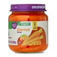 thumbnail image 1 of Parent's Choice Organic Stage 1 Baby Food Carrot Puree, 4 oz Jar, 1 of 9