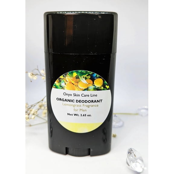 Organic Deodorant - Lemongrass Fragrance for Men