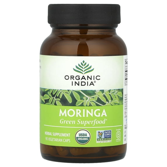 ORGANIC INDIA Moringa Herbal Supplement