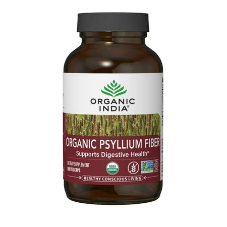 product image of ORGANIC INDIA Psyllium Herbal Supplement 180 Vegetarian Capsules