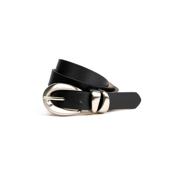 Scenario Women’s Double Metal Loop Belt, S/M-3XL