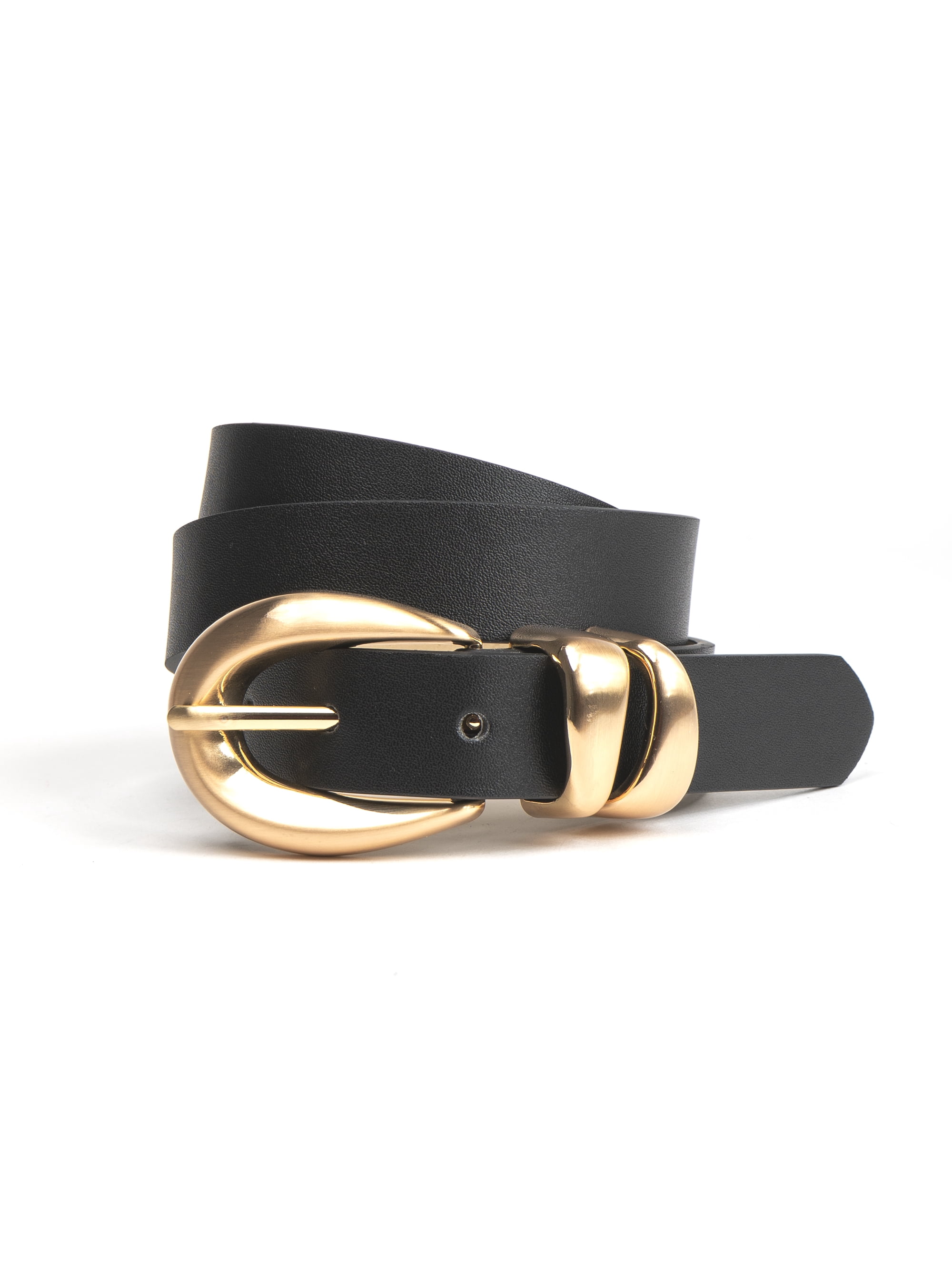 Scenario Women’s Double Metal Loop Belt, S/M-3XL