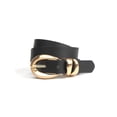 thumbnail image 1 of Scenario Women’s Double Metal Loop Belt, S/M-3XL, 1 of 5