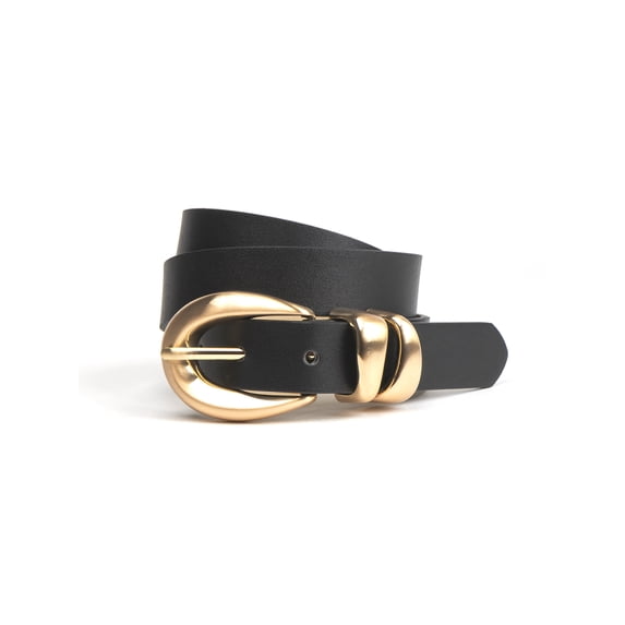 Scenario Women’s Double Metal Loop Belt, S/M-3XL