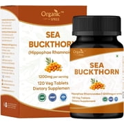 ORGANIC SPREE Sea BuckthornHippophae Rhamnoides 120 Tablets