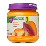 Parent's Choice Organic Stage 1 Baby Food, Sweet Potato Puree, 4 oz Jar