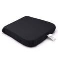 thumbnail image 1 of Organic Textiles 100% Organic Latex Seat Cushion with Black Cotton Cover - (2", Firm), 1 of 6