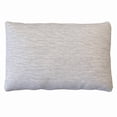 thumbnail image 1 of ORGANIC TEXTILES Organic Shredded Latex Bed Pillow with Heather Gray Cotton Cover - For Sleeping, Head Support, Side Back Stomach Sleeper, Soft and Breathable - (Queen Size), 1 of 5