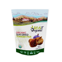 ORGANIC Turkish Dried Figs - IOS Love Organic- | Purely Figs - USDA Certified Organic Figs, NO Added Sugars, Sulfurs or Preservatives | NON-GMO, VEGAN, & KOSHER (Net 7oz)