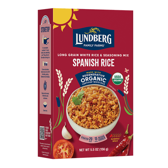 (Pack of 6) Lundberg Organic Spanish Rice, 5.5oz